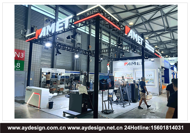 埃森展-埃森展焊接設備展臺設計-焊接智造展會搭建-北京埃森展展廳設計